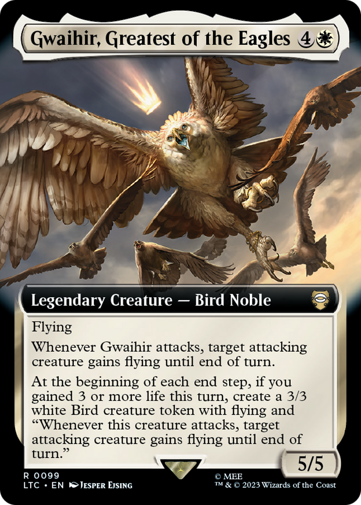 Gwaihir, Greatest of the Eagles (Extended Art) [The Lord of the Rings: Tales of Middle-Earth Commander] | The Clever Kobold