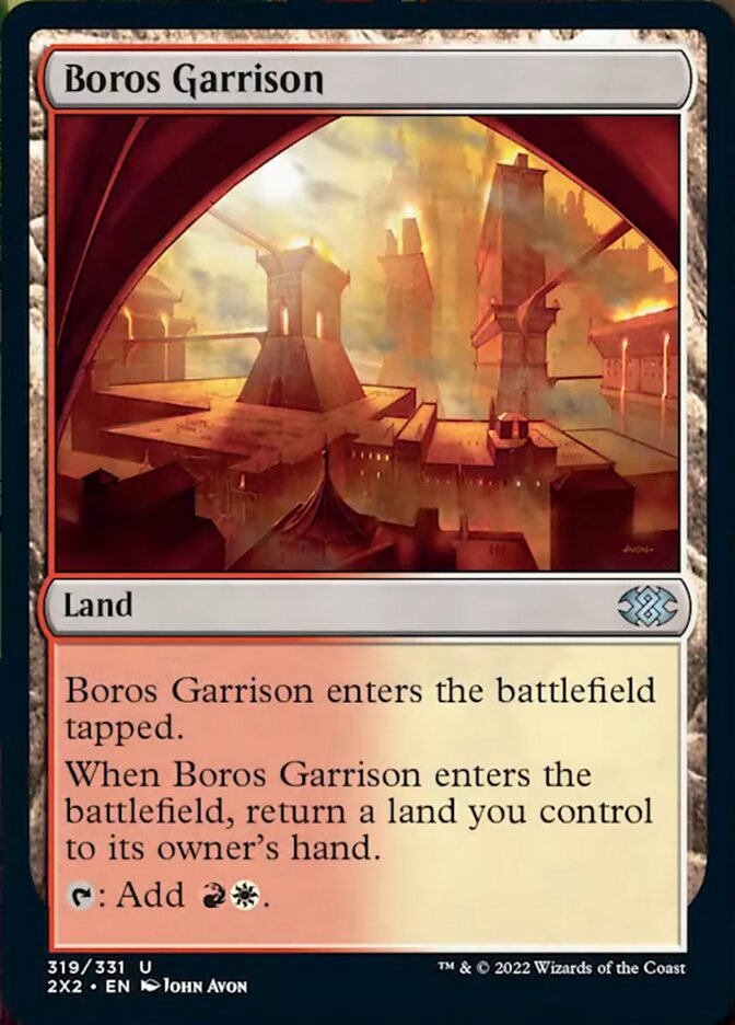 Boros Garrison [Double Masters 2022] | The Clever Kobold