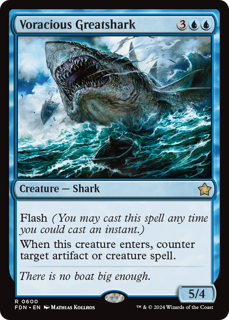 Voracious Greatshark [Foundations] | The Clever Kobold