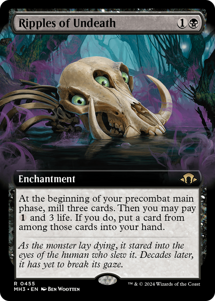 Ripples of Undeath (Extended Art) [Modern Horizons 3] | The Clever Kobold