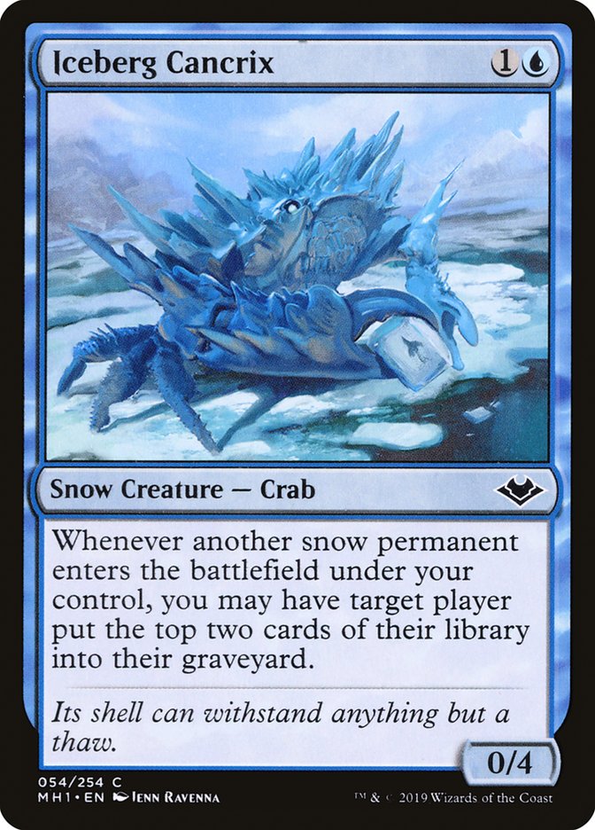 Iceberg Cancrix [Modern Horizons] | The Clever Kobold