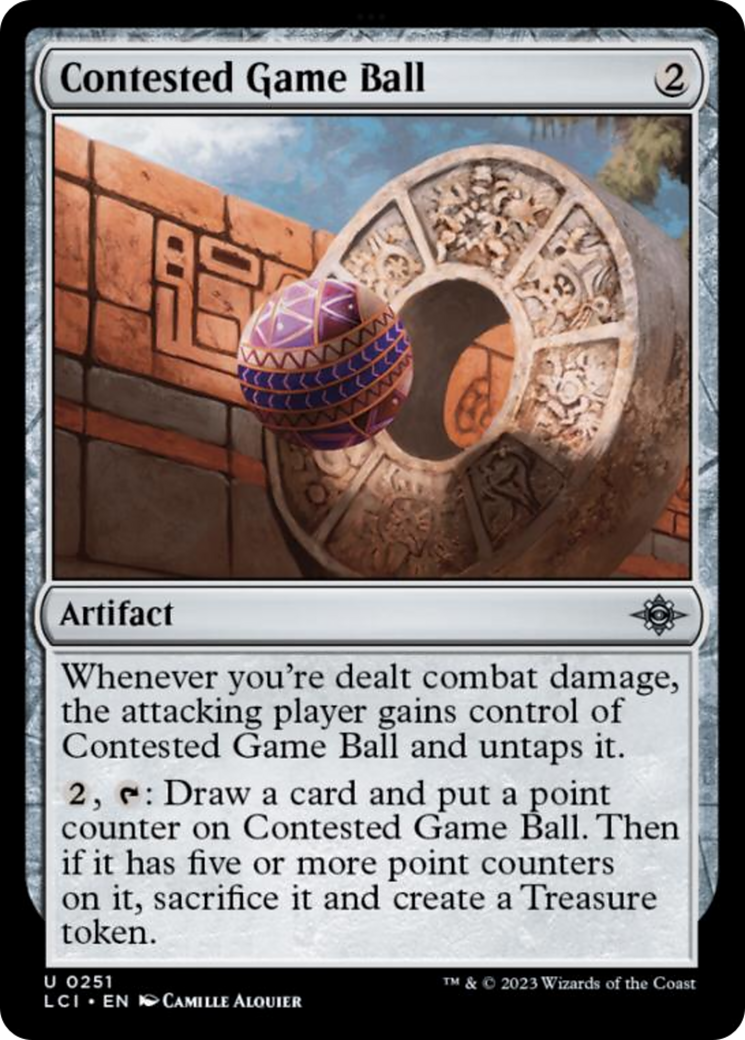 Contested Game Ball [The Lost Caverns of Ixalan] | The Clever Kobold