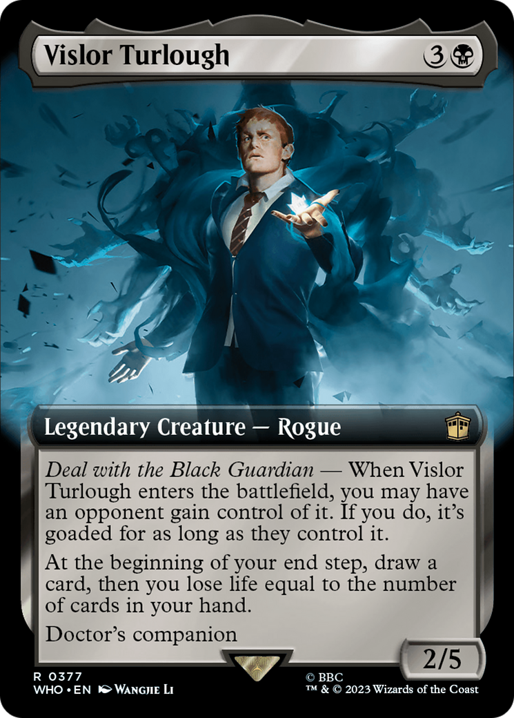 Vislor Turlough (Extended Art) [Doctor Who] | The Clever Kobold