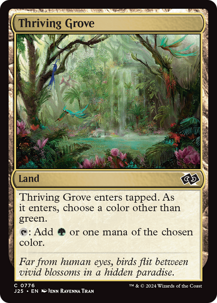 Thriving Grove [Foundations Jumpstart] | The Clever Kobold