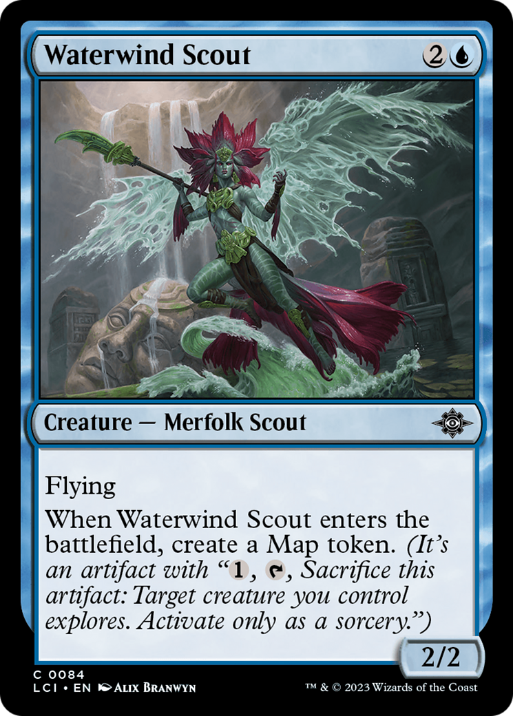 Waterwind Scout [The Lost Caverns of Ixalan] | The Clever Kobold