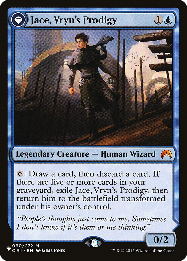 Jace, Vryn's Prodigy // Jace, Telepath Unbound [Secret Lair: From Cute to Brute] | The Clever Kobold