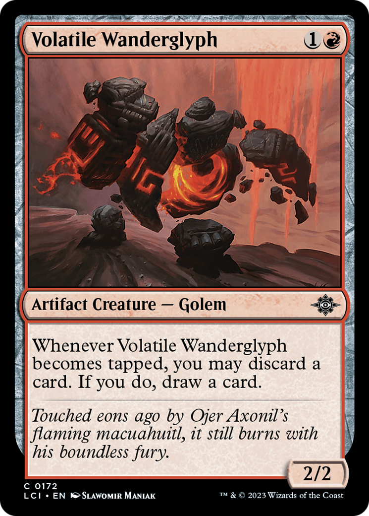 Volatile Wanderglyph [The Lost Caverns of Ixalan] | The Clever Kobold