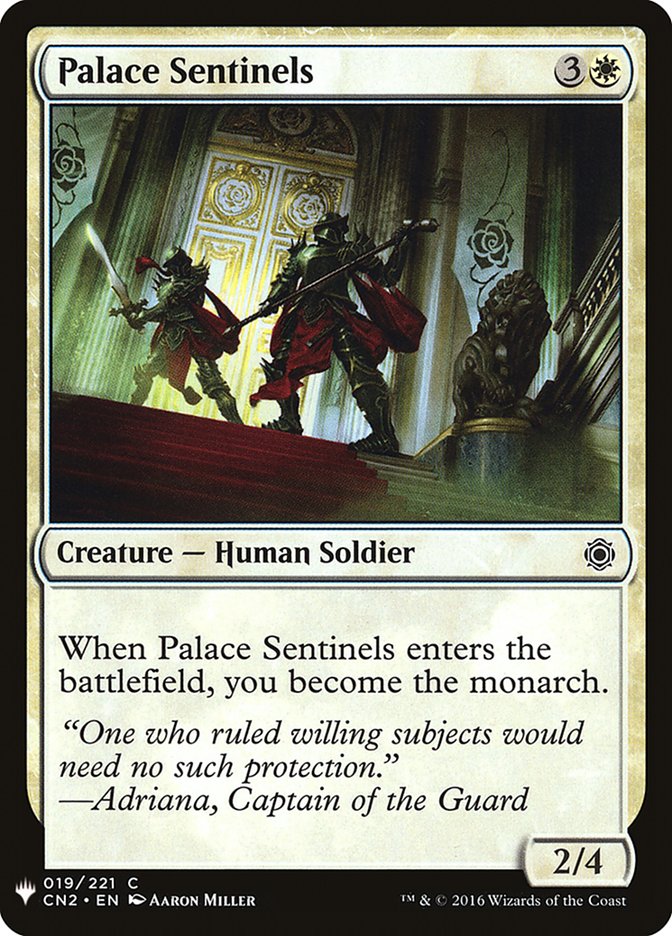 Palace Sentinels [Mystery Booster] | The Clever Kobold