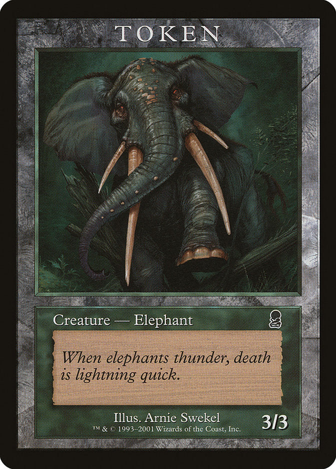 Elephant Token [Magic Player Rewards 2002] | The Clever Kobold