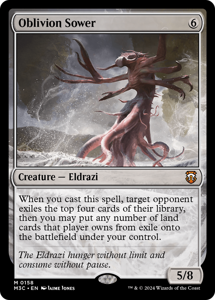 Oblivion Sower (Ripple Foil) [Modern Horizons 3 Commander] | The Clever Kobold