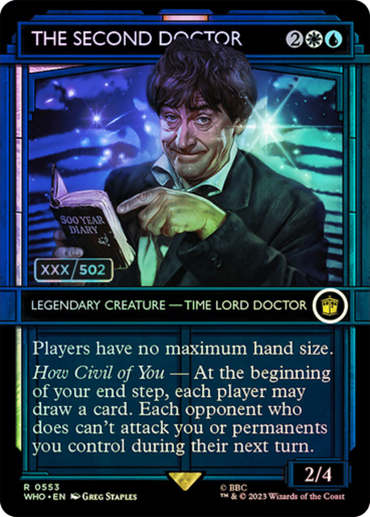 The Second Doctor (Serial Numbered) [Doctor Who] | The Clever Kobold