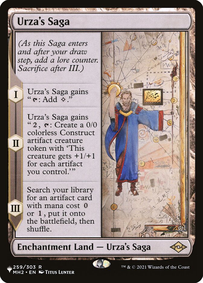 Urza's Saga [The List] | The Clever Kobold