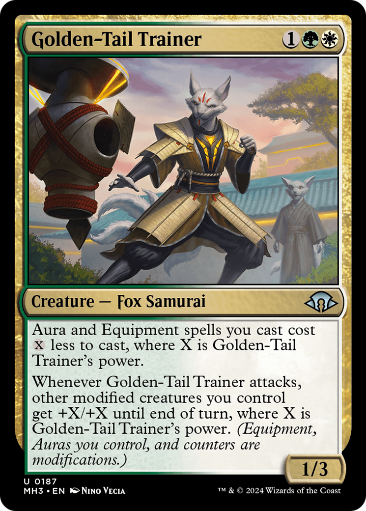 Golden-Tail Trainer [Modern Horizons 3] | The Clever Kobold