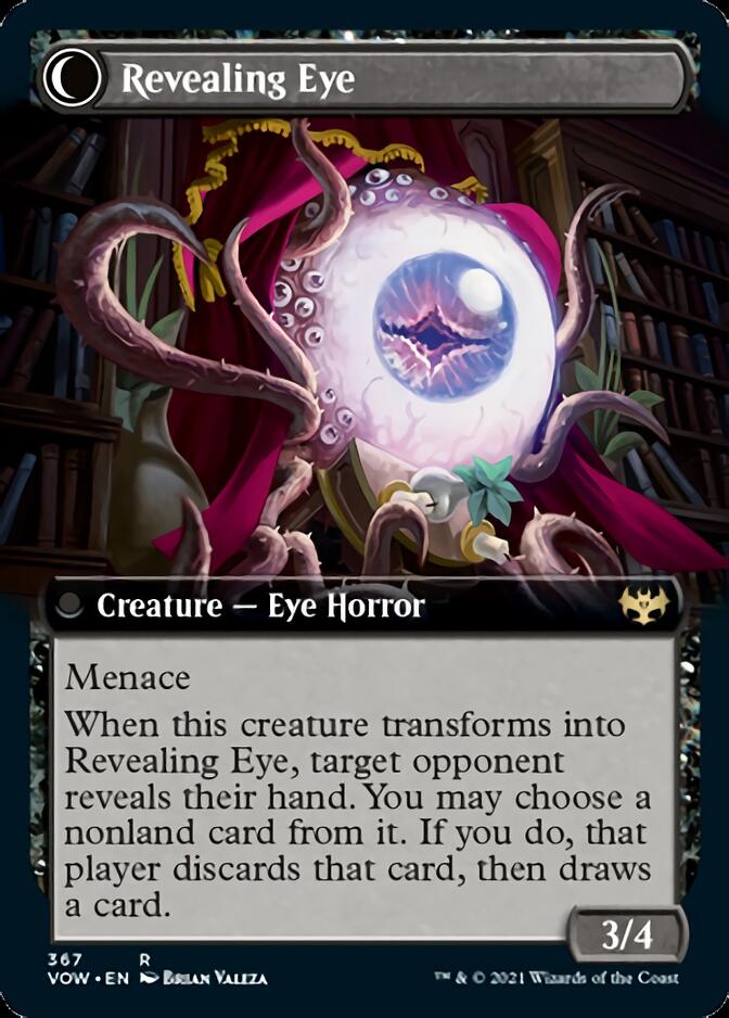 Concealing Curtains // Revealing Eye (Extended Art) [Innistrad: Crimson Vow] | The Clever Kobold