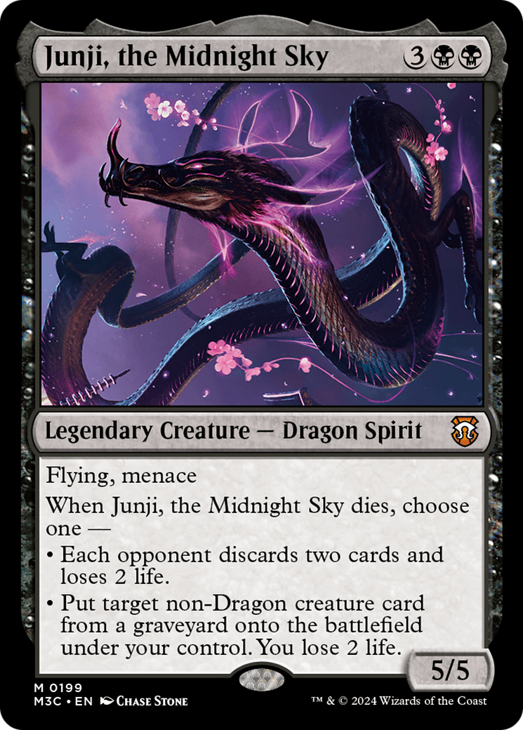 Junji, the Midnight Sky [Modern Horizons 3 Commander] | The Clever Kobold