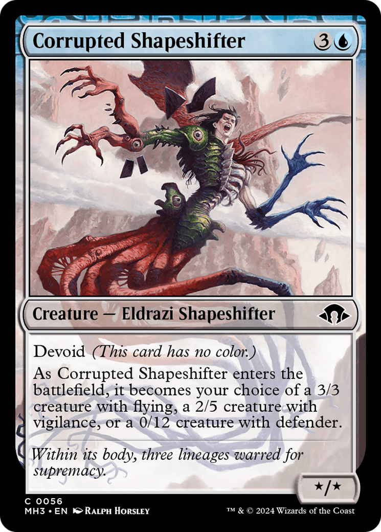 Corrupted Shapeshifter [Modern Horizons 3] | The Clever Kobold