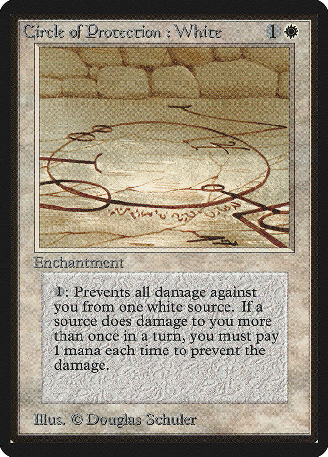 Circle of Protection: White [Beta Edition] | The Clever Kobold