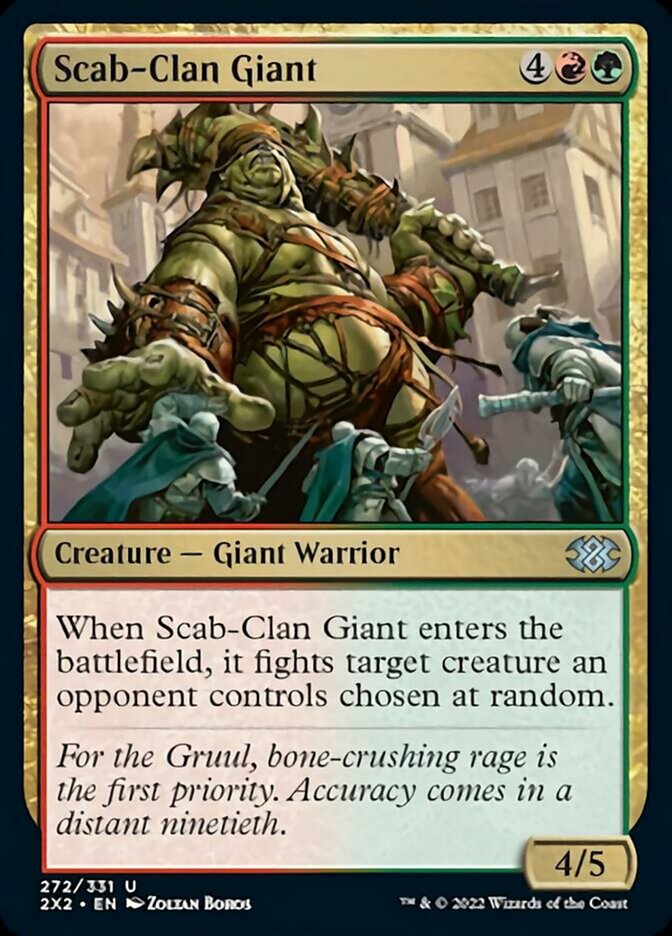 Scab-Clan Giant [Double Masters 2022] | The Clever Kobold