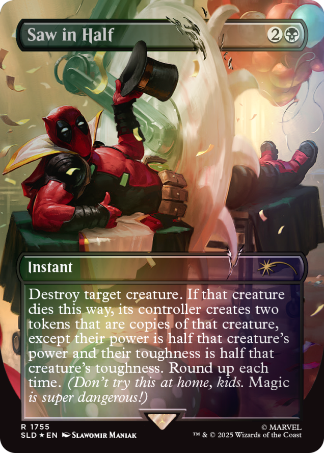 Secret Lair x Marvel's Deadpool Foil Edition