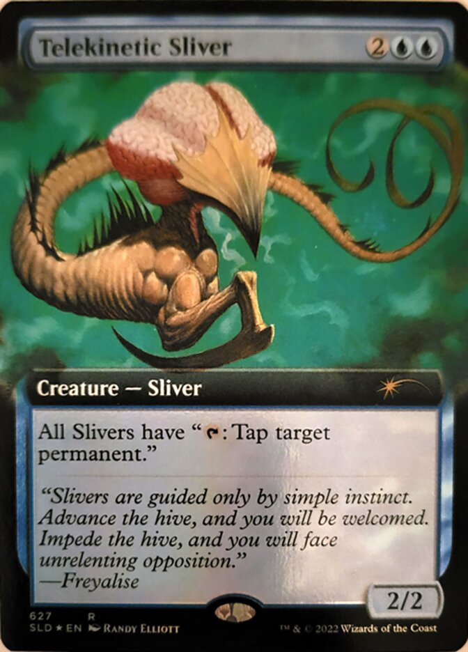 Telekinetic Sliver (Extended Art) [Secret Lair Drop Promos] | The Clever Kobold