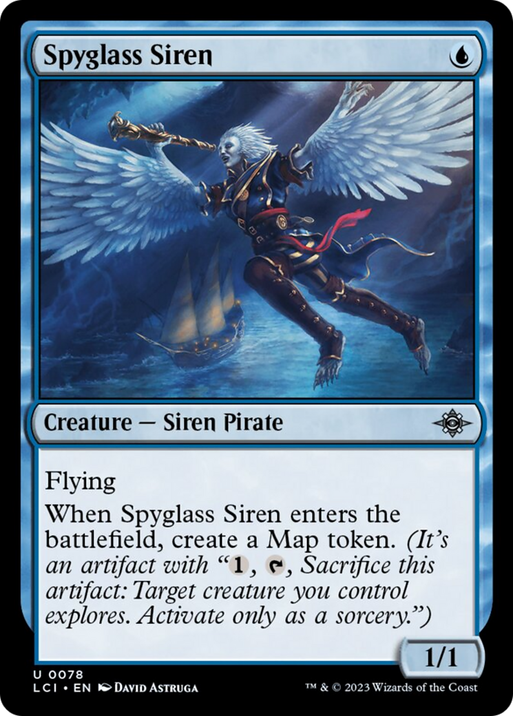 Spyglass Siren [The Lost Caverns of Ixalan] | The Clever Kobold