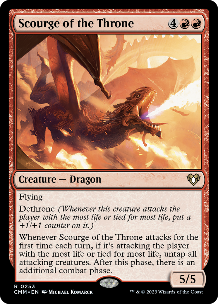 Scourge of the Throne [Commander Masters] | The Clever Kobold