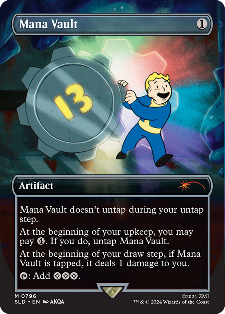 Mana Vault (Rainbow Foil) [Secret Lair Drop Series] | The Clever Kobold