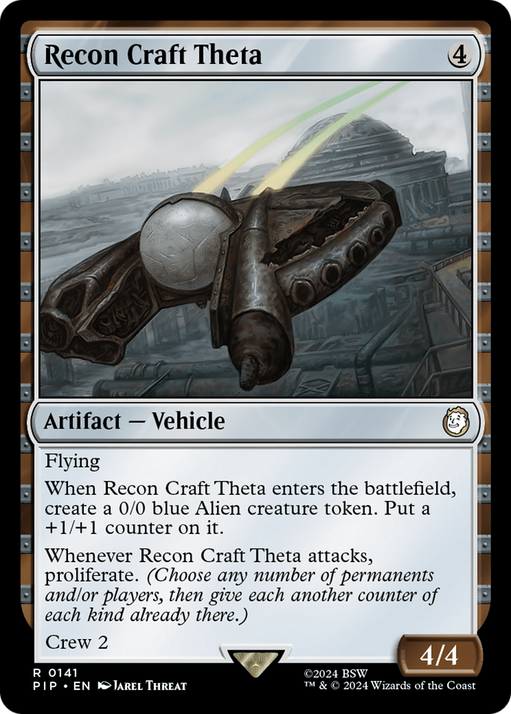 Recon Craft Theta [Fallout] | The Clever Kobold