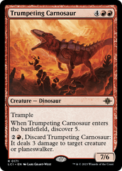 Trumpeting Carnosaur [The Lost Caverns of Ixalan] | The Clever Kobold