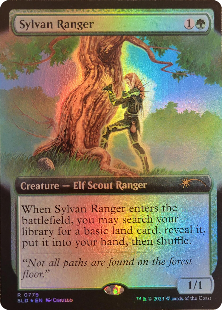 Sylvan Ranger (Extended Art) [Secret Lair Drop Series] | The Clever Kobold