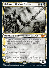 Dakkon, Shadow Slayer (Sketch) [Modern Horizons 2] | The Clever Kobold