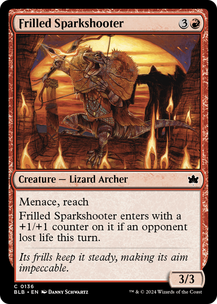 Frilled Sparkshooter [Bloomburrow] | The Clever Kobold