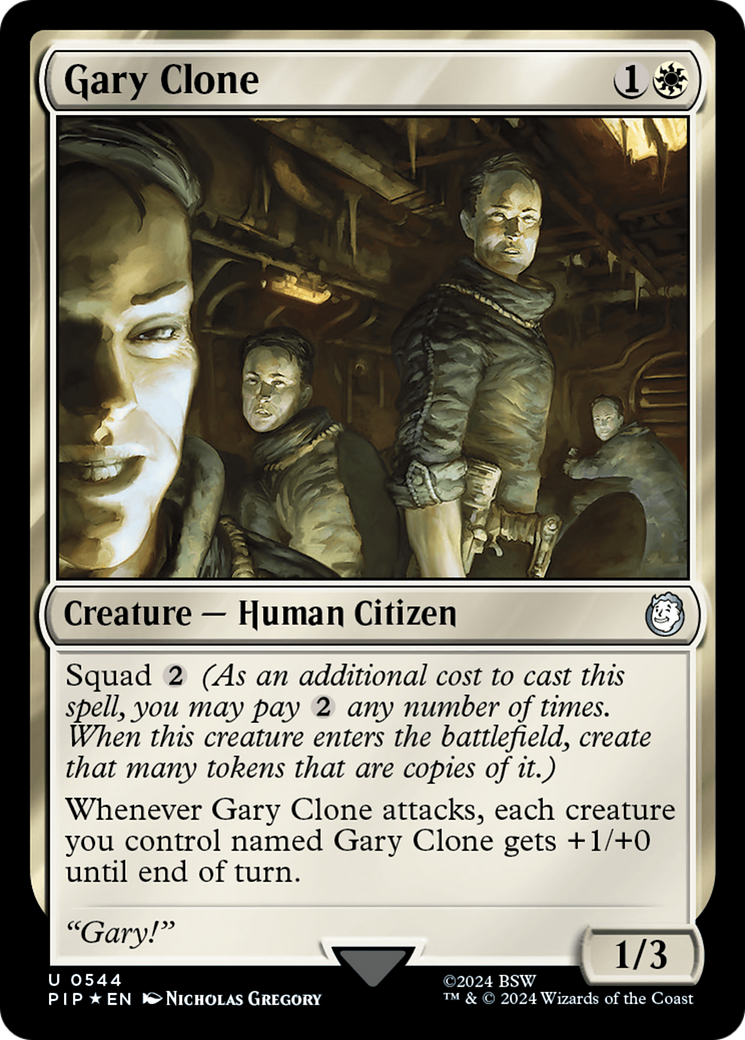 Gary Clone (Surge Foil) [Fallout] | The Clever Kobold