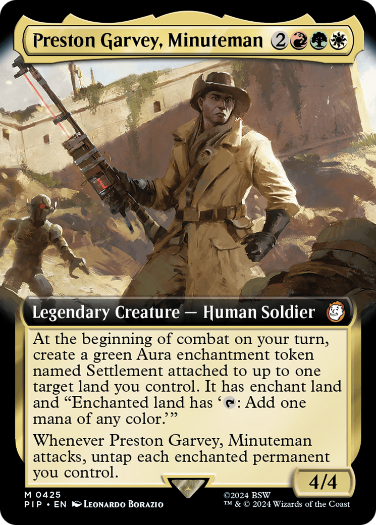 Preston Garvey, Minuteman (Extended Art) [Fallout] | The Clever Kobold