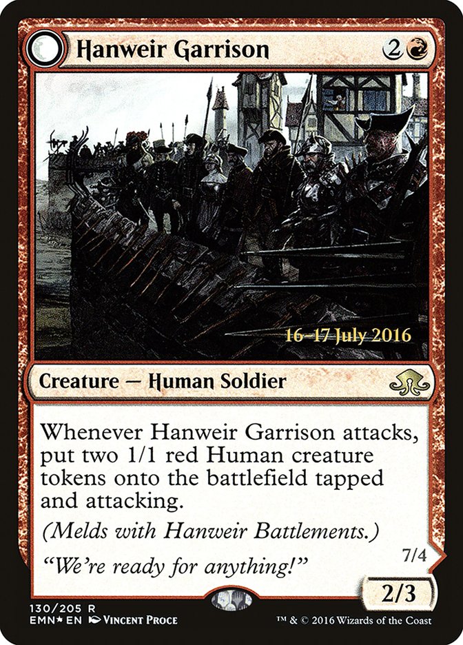 Hanweir Garrison [Eldritch Moon Prerelease Promos] | The Clever Kobold