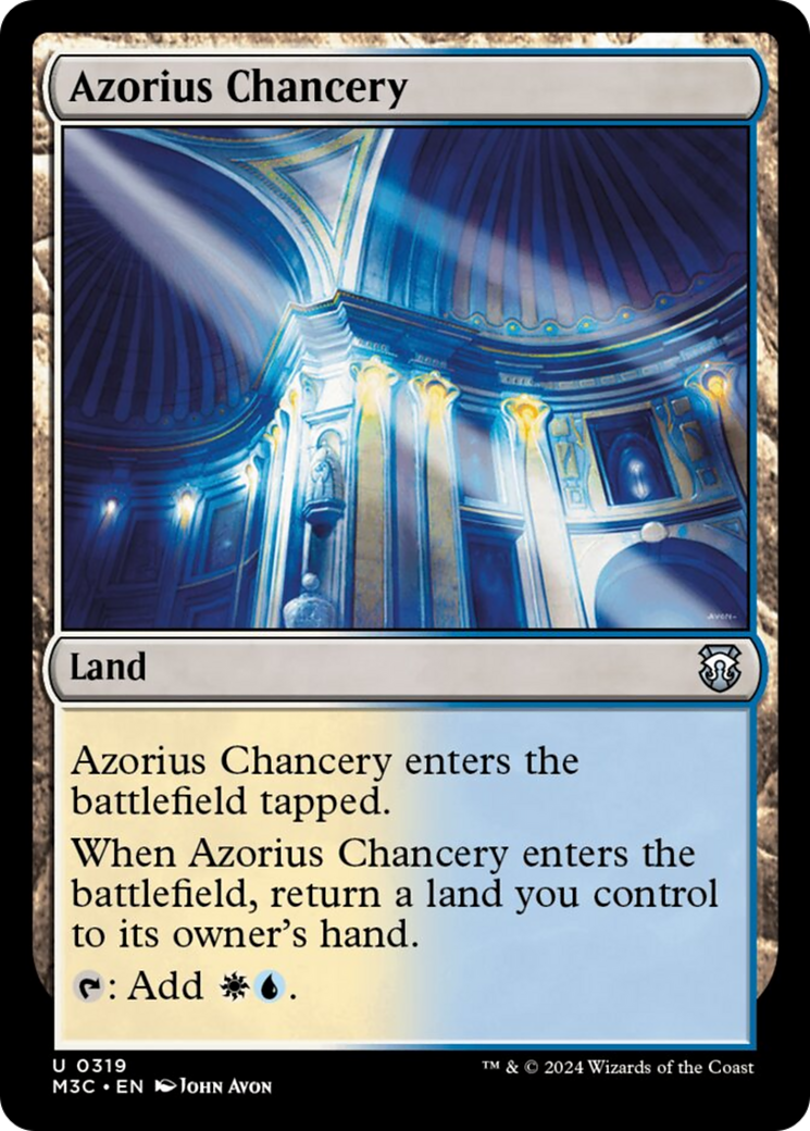 Azorius Chancery [Modern Horizons 3 Commander] | The Clever Kobold