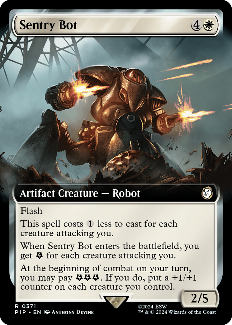 Sentry Bot (Extended Art) [Fallout] | The Clever Kobold