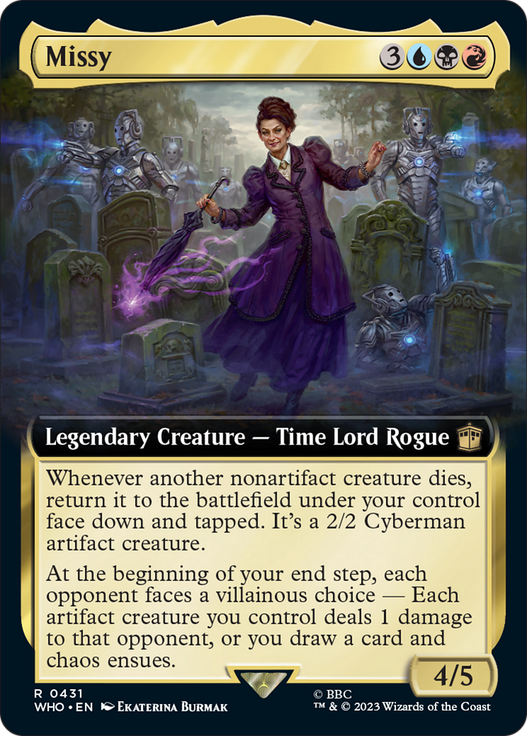 Missy (Extended Art) [Doctor Who] | The Clever Kobold