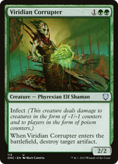 Viridian Corrupter [Phyrexia: All Will Be One Commander] | The Clever Kobold