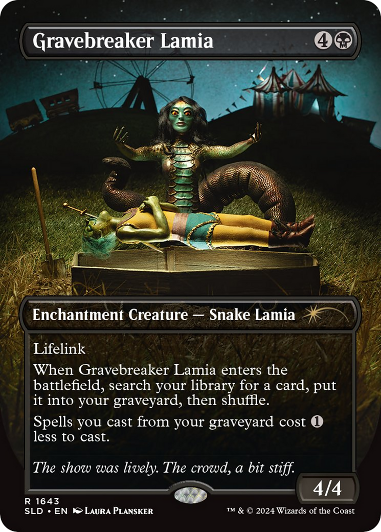 Gravebreaker Lamia (Rainbow Foil) [Secret Lair Drop Series] | The Clever Kobold