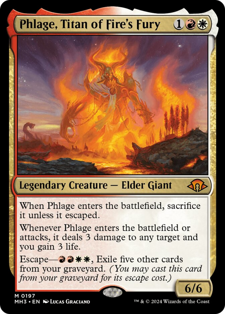 Phlage, Titan of Fire's Fury [Modern Horizons 3] | The Clever Kobold