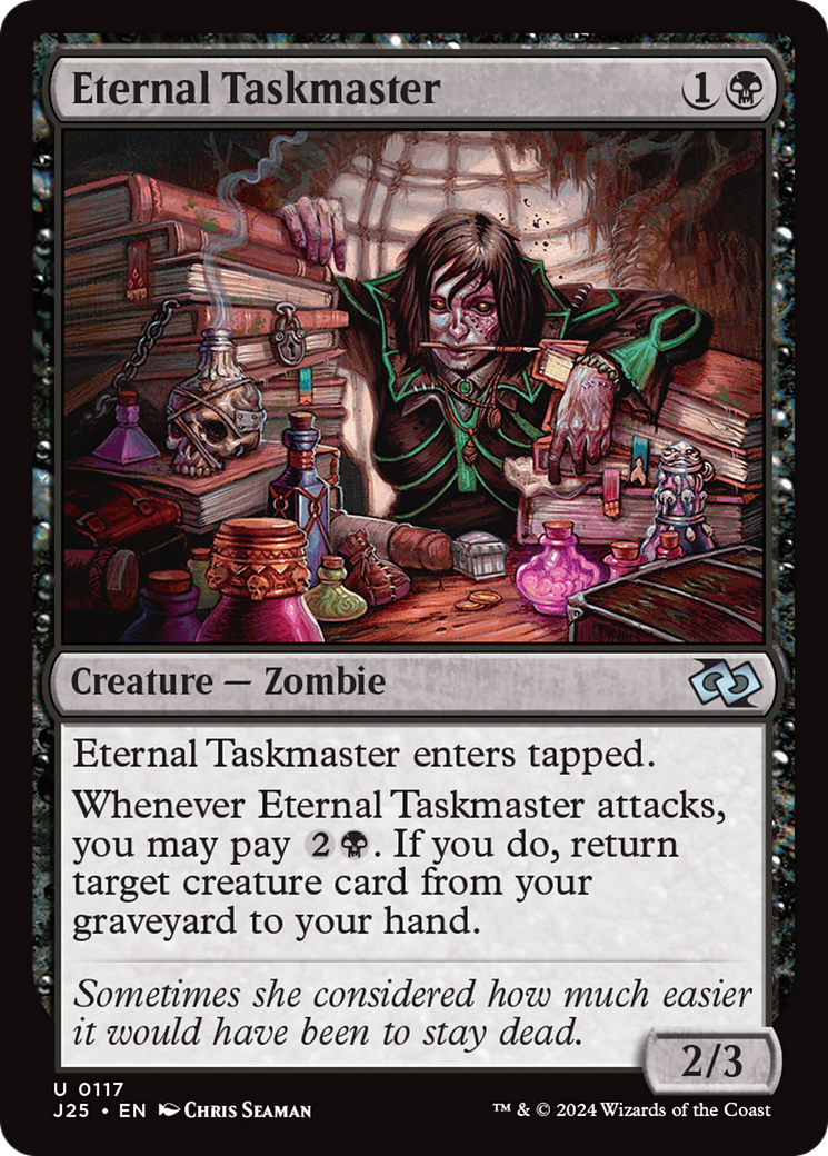 Eternal Taskmaster [Foundations Jumpstart] | The Clever Kobold