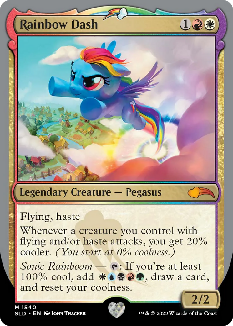 Rainbow Dash [Secret Lair Drop Series] | The Clever Kobold