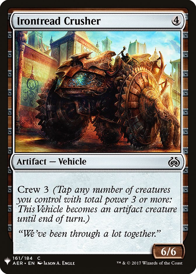 Irontread Crusher [Mystery Booster] | The Clever Kobold