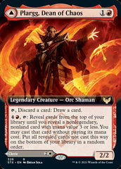 Plargg, Dean of Chaos // Augusta, Dean of Order (Extended Art) [Strixhaven: School of Mages] | The Clever Kobold