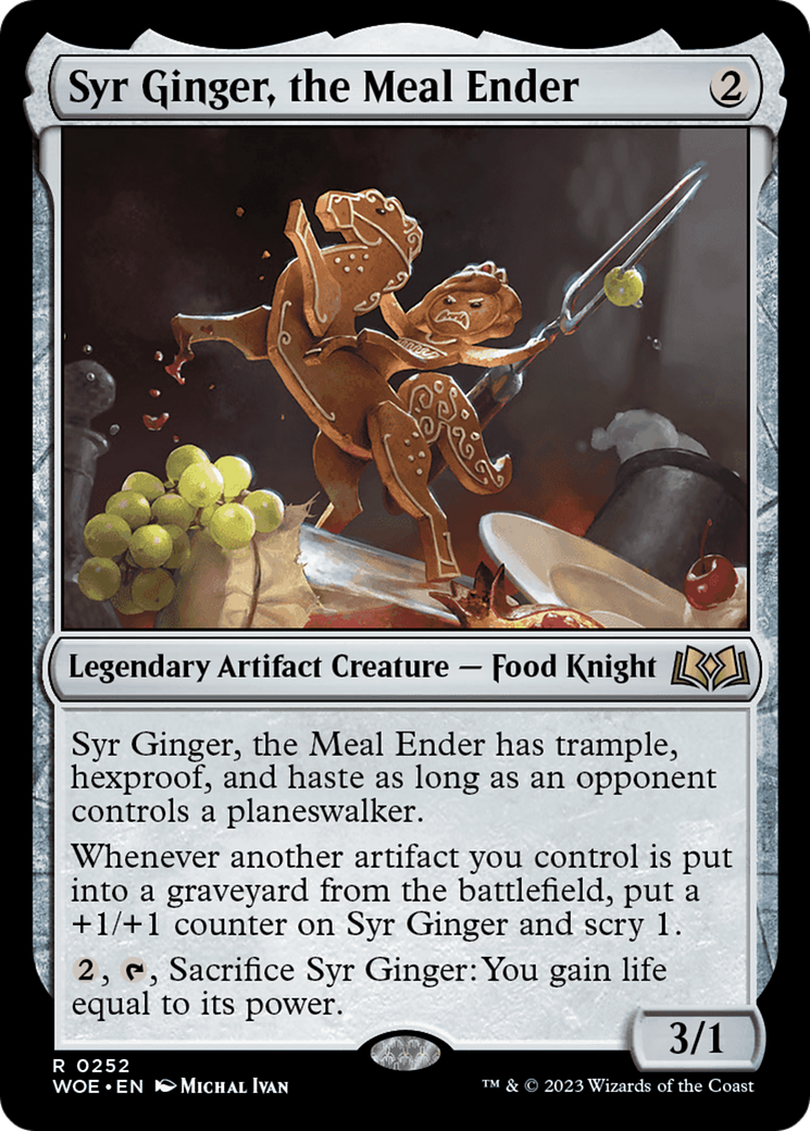 Syr Ginger, the Meal Ender [Wilds of Eldraine] | The Clever Kobold