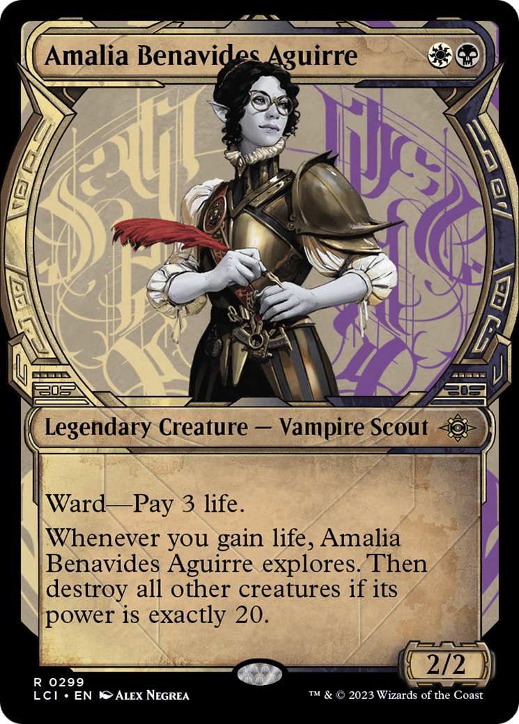 Amalia Benavides Aguirre (Showcase) [The Lost Caverns of Ixalan] | The Clever Kobold