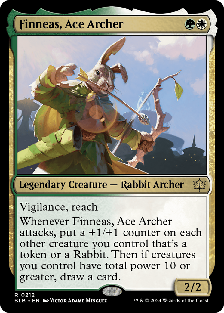 Finneas, Ace Archer [Bloomburrow] | The Clever Kobold