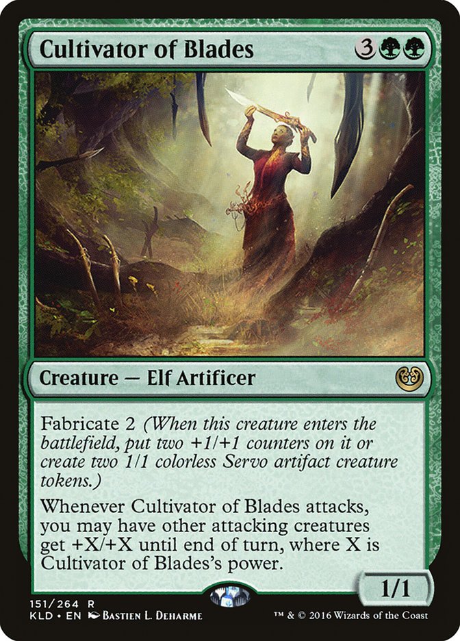 Cultivator of Blades [Kaladesh] | The Clever Kobold