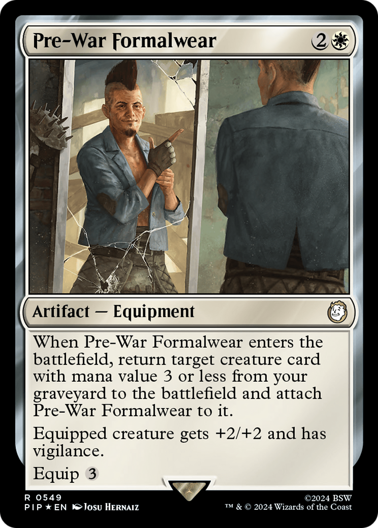 Pre-War Formalwear (Surge Foil) [Fallout] | The Clever Kobold